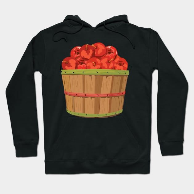 Apple Basket Hoodie by SWON Design